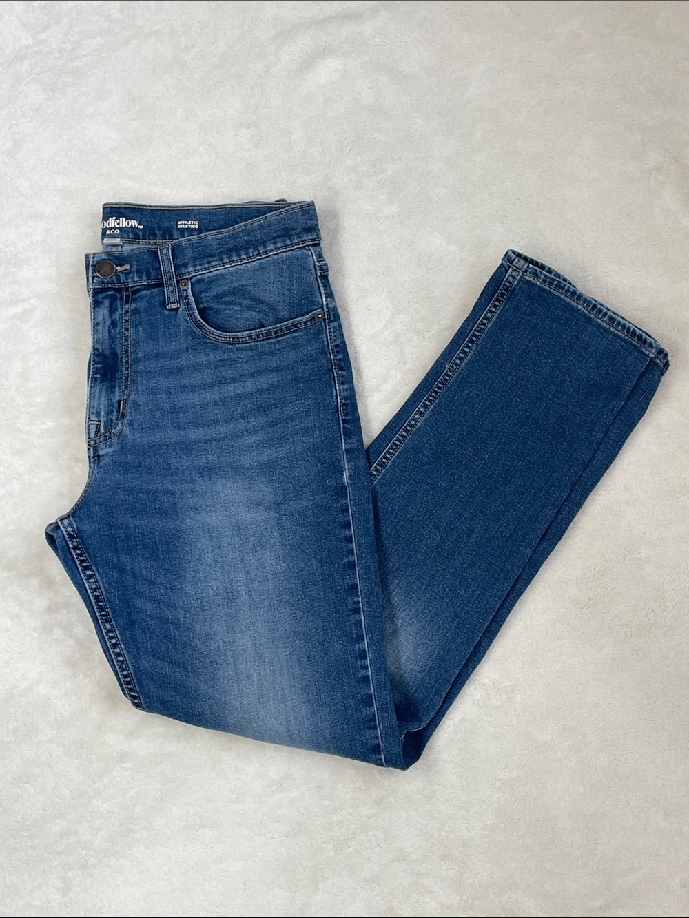 Goodfellow & Co Athletic Fit Medium Wash Denim Jeans